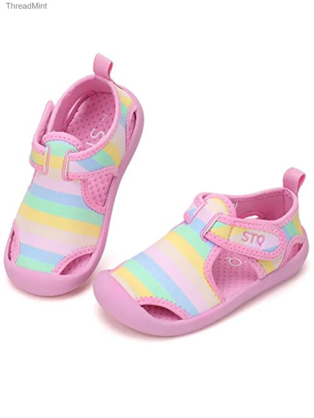 Kids Water Shoes Quick Dry Slip On Beach Swim Pool Sandals